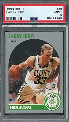 Larry Bird 1990 Hoops košarkaška kartica 39 Ocjenjina PSA 9