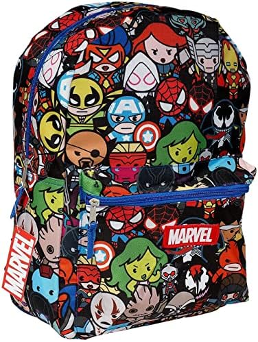 Avengers ruksak sa torbom za ručak-paket sa 16 Avengers ruksak za dječake 8-12, Avengers kutija za ručak, torbica za vodu, Avengers