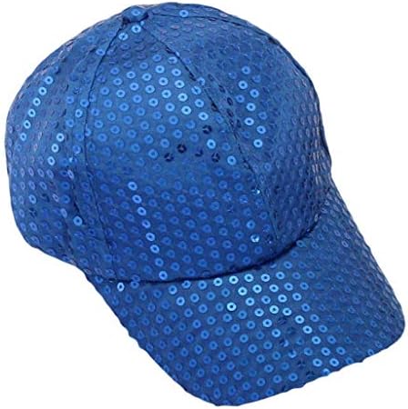 Sequils bejzbol kapa Podesiva vanjska zaštita od strane na otvorenom Ljeto sunčevo šešire Sportska kapa Sparkly Stil