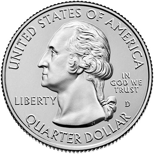 2001 P & D B & D BU North Carolina State Quarter Complement Neprirkulirano američki set kovanica