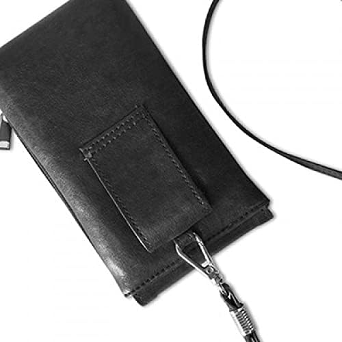 Slikanje japanske kulture Jesen Telefon novčanik torbica Viseće mobilne torbice Crni džep