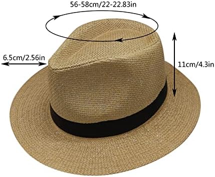 Unisex modne kopče lobanje Trendy Solid Boja Britanski sunčani šešir Širok podrumčani šešir za odrasle Jazz slame Hat Jazz Hat Caps