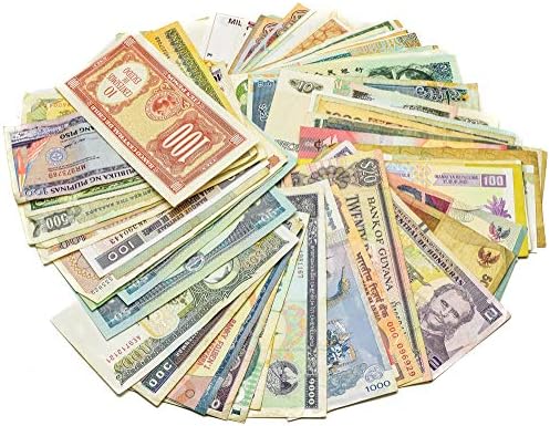100 različitih svjetskih novčanica, pravi vrijedan papirni novac, stara kolekcija u stranoj valuti