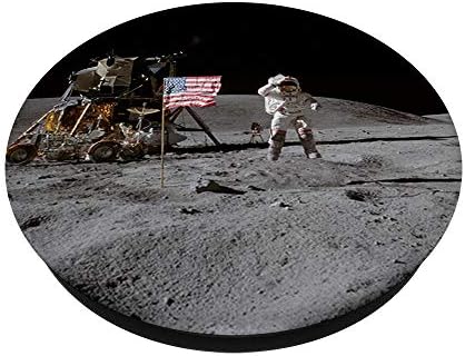 Nasa astronaut mjesec slijetanje s lunarnim modulom Popsockets Popgrip: Zamjena hvataljka za telefone i tablete