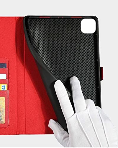 Držač za prekrivač za Apple iPad Air5 10,9 inča, kožnog otpornog na ogrebotine otporni na zid tablet poklopca sa automatskim buđenjem