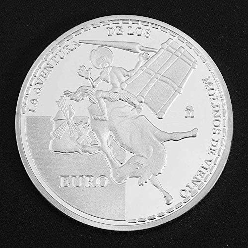 SUNYUANYI Evropska unija 0 Euro Španija 0 Euro komemorativni novčić Don Kihot komemorativni novčić Strana valuta Don Kihot Ratni novčić Vjetrenjača
