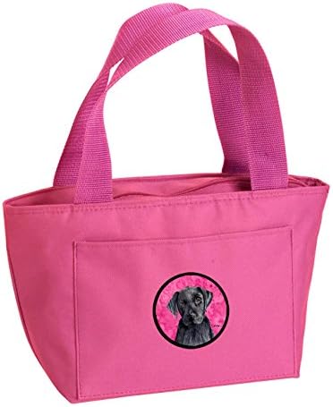 Caroline's Treasures SC9136PK - 8808 Pink Labrador torba za ručak, izolovana kutija za ručak za višekratnu upotrebu za kancelarijski rad škola piknik plaža,