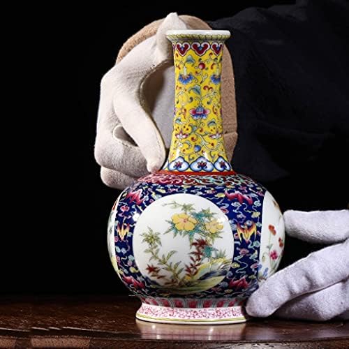 WODMB vaza keramička vaza dekoracija dnevni boravak ručno rađeni antički emajl Fu novi kineski ukras za dom Božićna dekoracija