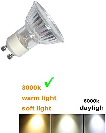 Mr16 Gu10 LED reflektor svjetla COB Spotlight 3.5 w za zamjenu halogene sijalice 35w 40W ekvivalentne toplo bijele 320lm uske keramičke LED poplavne sijalice od 38 stepeni, bez zatamnjivanja
