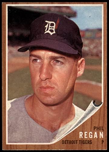1962 TOPPS # 366 Phil Regan Detroit Tigers Ex Tigers