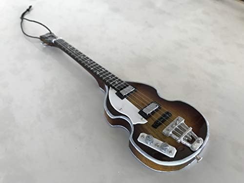 Ventilator Merch Beatles Ornament Hofner Violina Bass Mini gitarska replika - Fab Four 6 odmorski ukras