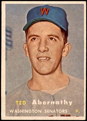 1957.Pod # 293 Ted Abernathy Washington senatori VG / Ex Senatori