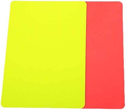 Bagima Fudbal crveni i žuti karton Komplet za nogometne suce, postavlja se sudija Red i Yellow Card Cards Oprema za alat