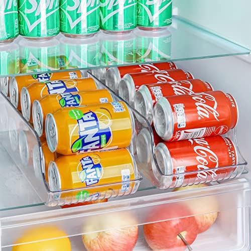 Puricon 2 paket može piti dozator Organizator za frižider paket sa 2 Pakovanje svježe hrane kontejneri za frižider, kuhinja voće pribor