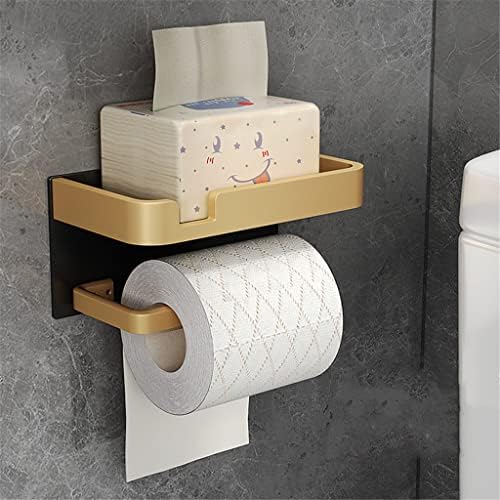 ZlxDP kupaonica Držač za papir od aluminijskog rola za mobilni telefon mobilni telefon ručnik nosač toaletnog papira tkiva