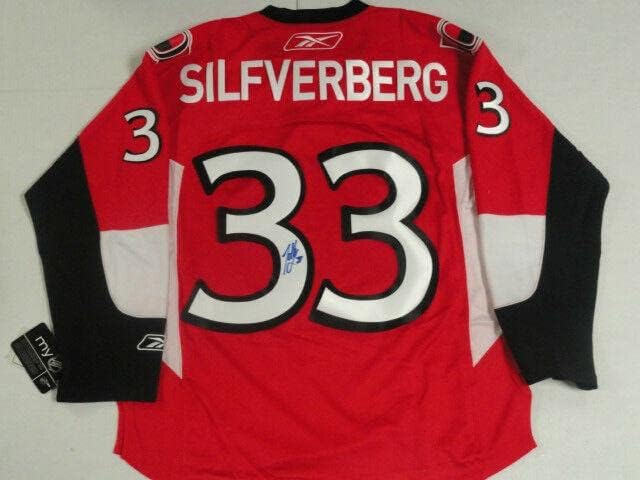 Jakob Silfverberg potpisao je Reebok Premier Dres Senator Senators Licensed - autogramirani NHL dresovi