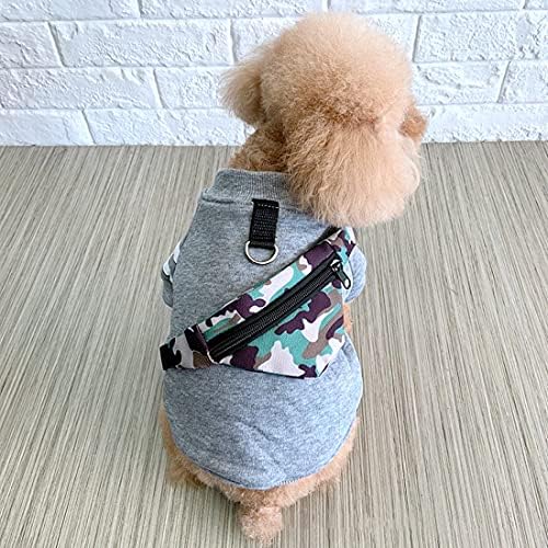 Dog Hoodie sa ruksakom, pas pamuk topla Sweashirt za male srednje veliki psi,štene runo prsluk kapuljača džemper )